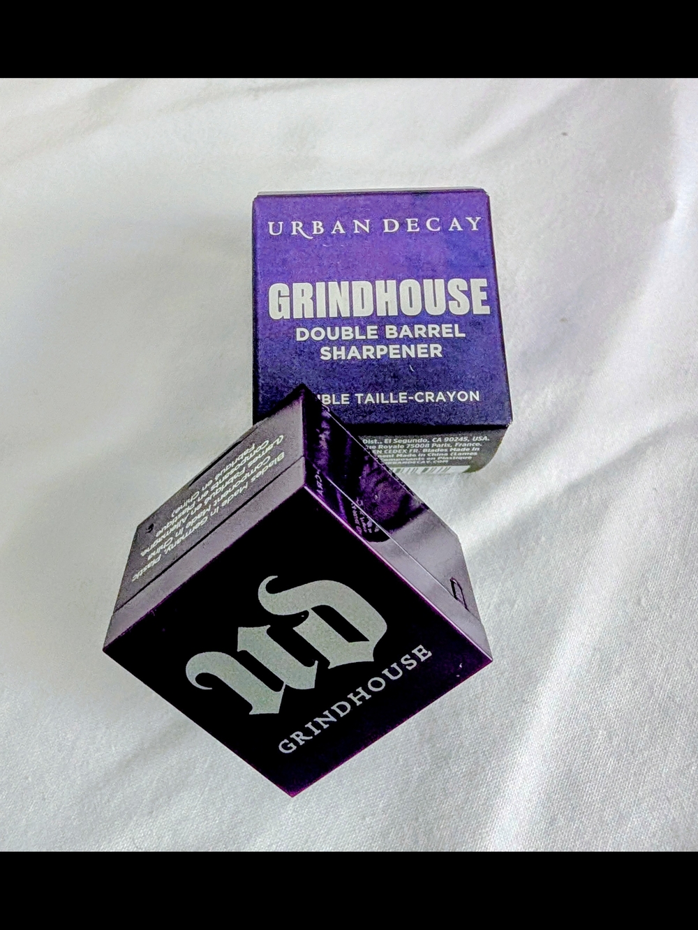 Urban Decay Grindhouse Double Barrel Sharpener - Metallic Purple